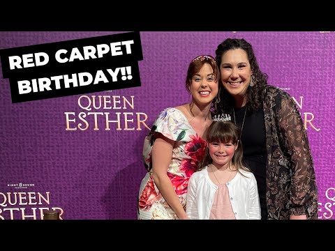 10TH BIRTHDAY ON THE RED CARPET | Sight & Sound Theatre Queen Esther Premiere