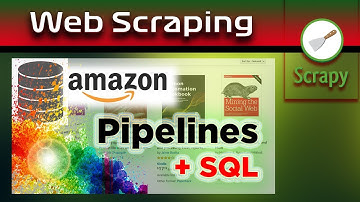 Web Scraping Amazon with Scrapy, Python, and an SQL Database | How To Use Scrapy Pipelines
