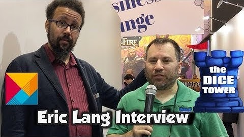 Interview with Eric Lang at Essen Spiel 2017