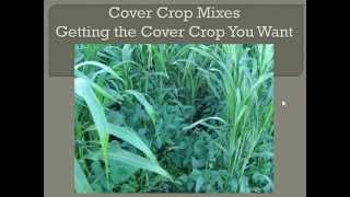 Cover Crop Mixes: Getting the Cover Crop You Want