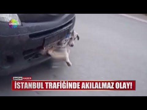 İstanbul Trafiğinde Akılalmaz Olay!