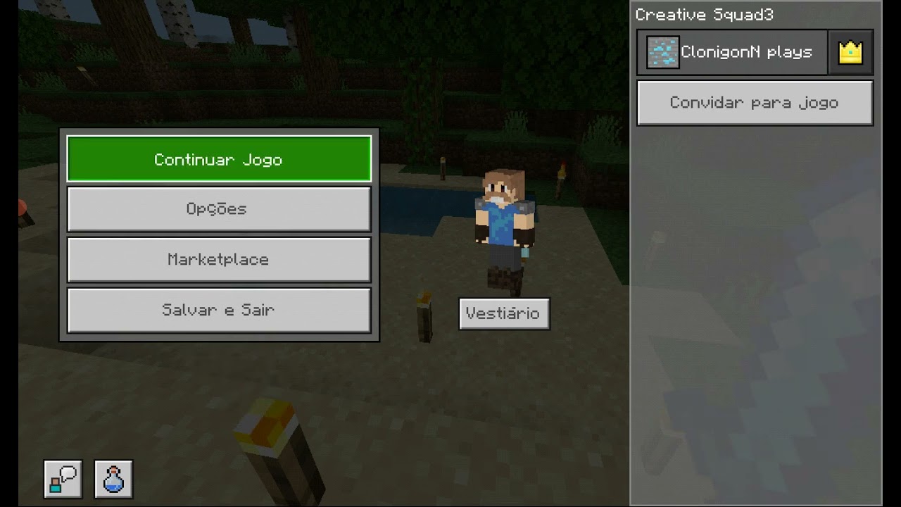 a verdadeira seed da creative squad 3 minecraft ✓ 