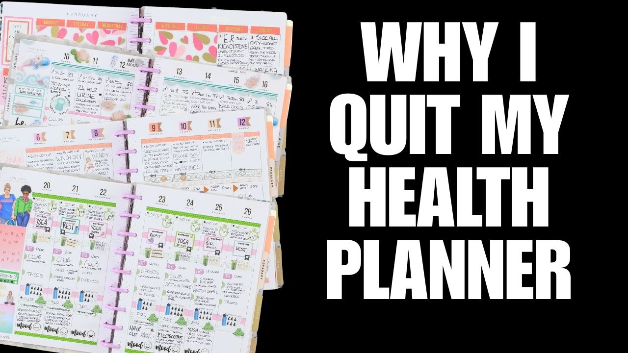 Почему я перестала пользоваться своим ежедневником для планирования здоровья (пролистывание на 20...