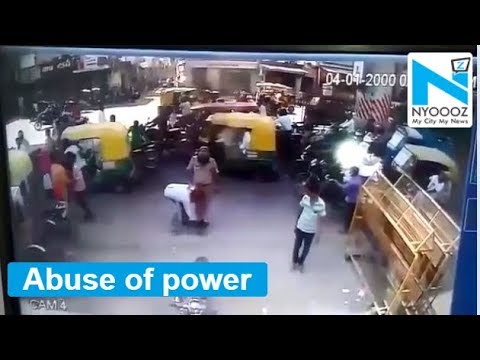 english news today live Lucknow police thrashes elderly man, makes him touch his feet