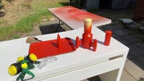 Building a 3d printed model of Thunderbird 3 - Part 5