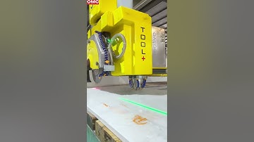 5 Axis CNC bridge saw cutting milling machine for granite quartz sintered stone countertop(TOP5)