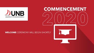 Commencement 2020 | UNB Fredericton