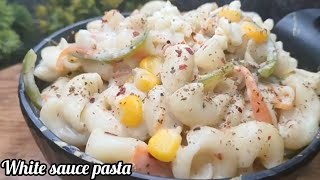 White Sauce Pasta I Without Onion Garlic I Super Easy and Quick Pasta recipe?