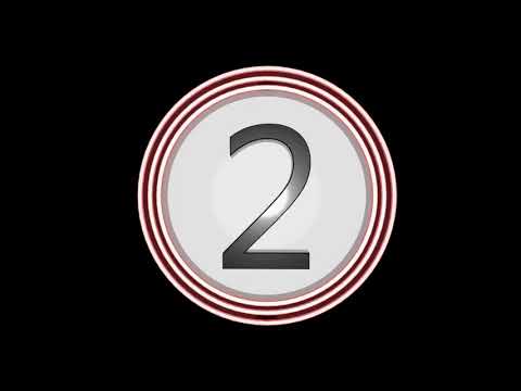Countdown 10 seconds HD   WITH SOUND   1080p