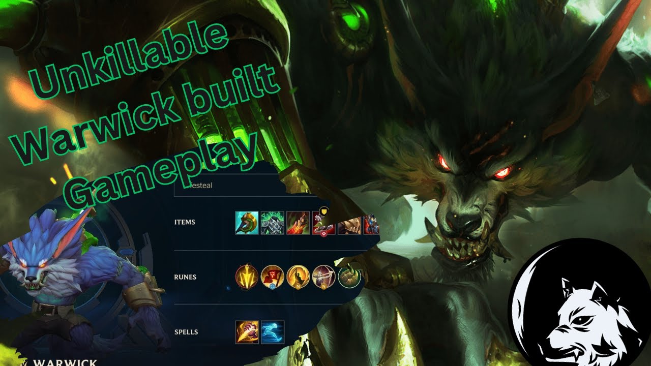 Warwick Wild Rift Model Unkillable Warwick build and guild | Annie and Warwick only | Rank ...