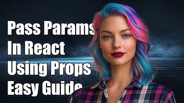 How to Pass Navigation Params as Props in React Components