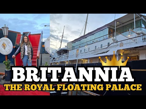 Tour of &#39;Royal Yacht Britannia&#39; 👑 Edinburgh / a real floating palace