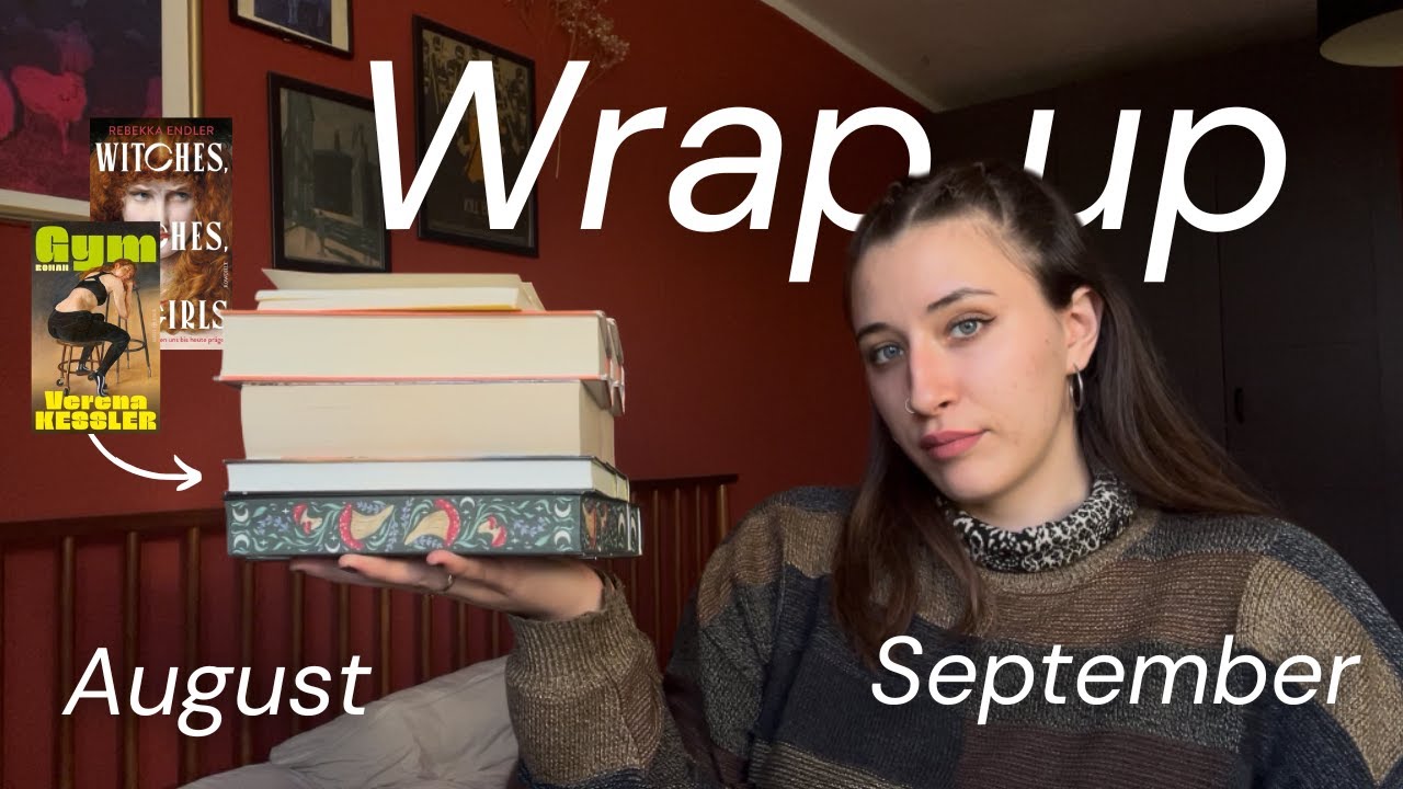 Alle Bücher, die ich im August und September gelesen habe (9 Bücher!) 🤎