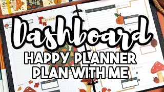 Can I Plan in a Happy Planner DASHBOARD Layout? 🙈 || Woodland Seasons Plan With Me|| September 2023