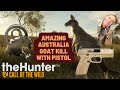 Australian Feral Goat  Amazing Long Range Pistol Shot theHunter: Call of the Wild