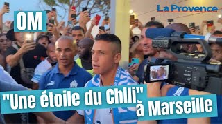 Alexis Sanchez à l’OM : un millier de supporters venu accueillir 