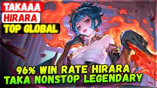 96% Win Rate Hirara Taka Nonstop Legendary [ Top Rank Global ] TAKAAA