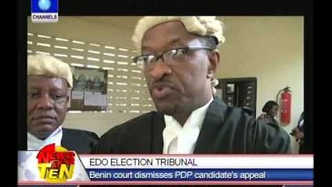 Edo Election Tribunal:Benin court dismisses PDP candidate's appeal