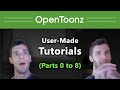 OpenToonz Tutorial Collection, Parts 00 to 08