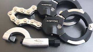 [609] Nut Splitter vs. Master Lock Street Cuff Motorcycle Lock