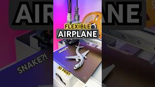 This 3D Printed Airplane Bends Like A Snake ✈️
