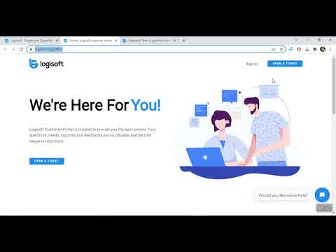 Logisoft Customer Support Portal