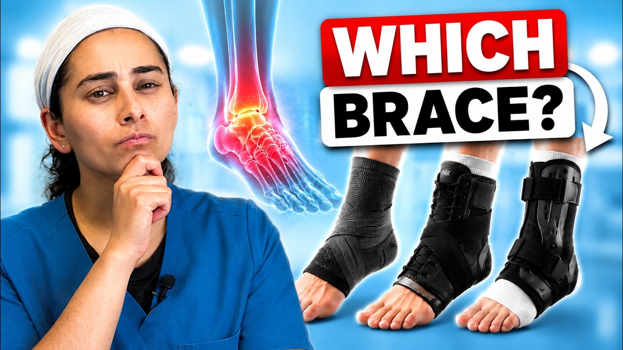 Which ANKLE Brace Should YOU BUY for a SPRAIN? | Doctor’s Guide