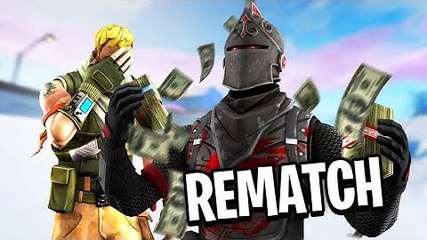 $10,000 1v1 WAGER REMATCH | GAME 2