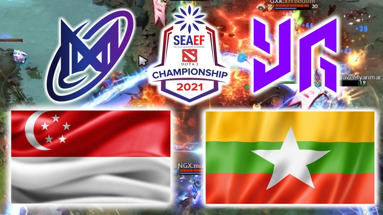 Myanmar Vs Laos Game 2 (Highlights) SEA GAMES Esports Dota2 