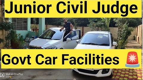 Junior Civil Judge Car Facilities 🚨