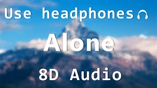 Marshmello - Alone (8d audio)
