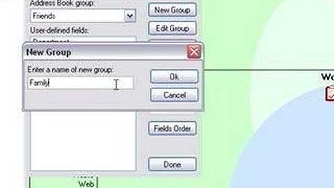 Create New Groups In Address Book