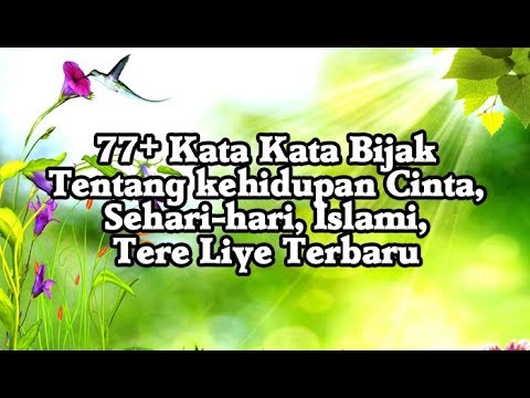 77 Kata Kata  Bijak  Tentang kehidupan Cinta Sehari hari  