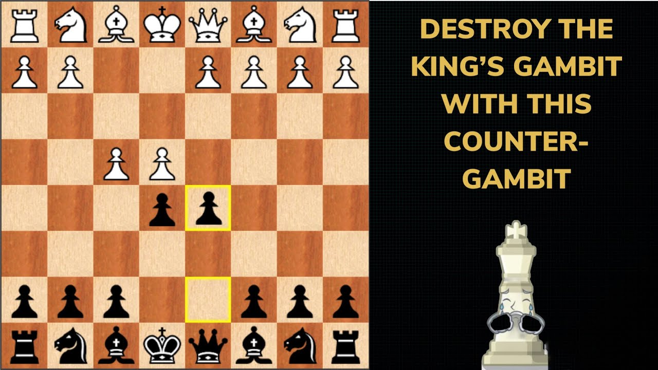 King's Gambit Modern Defence - Chess Gambits- Harking back to the 19th  century!