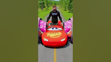 Skibidi Toilets & Speakermans & Cars VS BOLLARD BARBIE AND CHAIN And Hammer Crush in BeamNG.drive