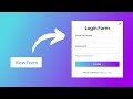 Popup login form design in html  css  codingnepal