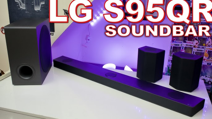 Barra de sonido LG S95QR Dolby Atmos 9.1.5 - UNBOXING y REVIEW