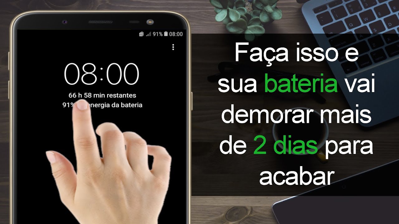 Faça a bateria do seu celular durar muito mais #dicas #android