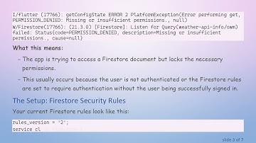 Solving PERMISSION_DENIED: Your Guide to Firebase Firestore Permissions Errors