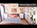 Bedroom Makeover & Decorating Ideas For Small Space (Renter Friendly Too) / Master Bedroom Tour