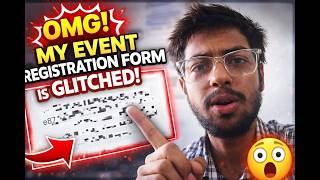 Event Form Error! Registration Already Submitted Bug 😡|Lakshay Unlocked| #lakshayunlocked