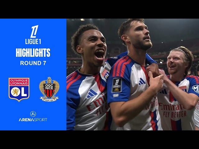 Lyon - Nice 2:1 | LIGUE 1 (7. kolo) | 18. oktobar 2026.