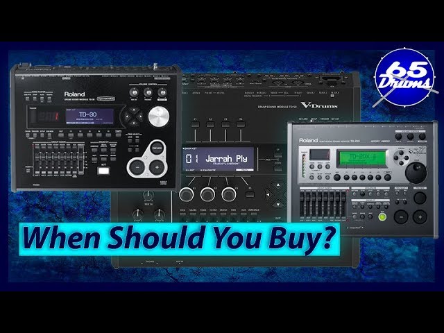 Roland TD-30 Drum Sound Module Review - YouTube
