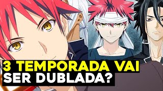 Anunciada a terceira temporada de 'Shokugeki no Souma' para outubro - Chuva  de Nanquim