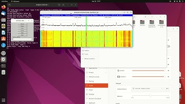 CubicSDR v0.2.7 vs. SdrGlut v1.29 on Ubuntu 22.04.