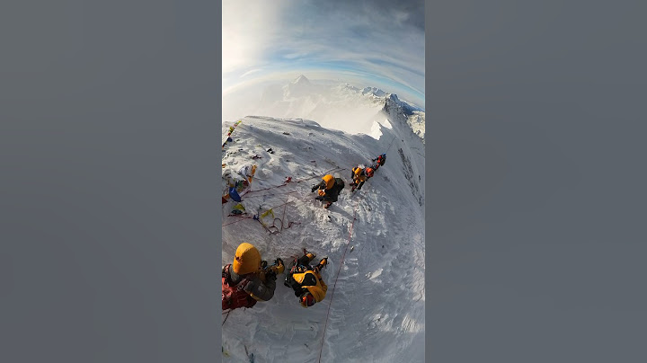 Mount Everest view from summit #shorts