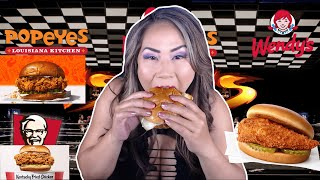 Chicken Sandwich Wars Taste Test