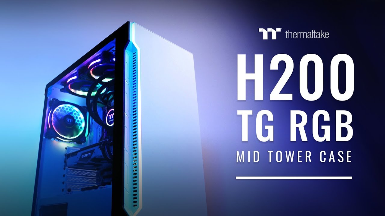 Thermaltake Mid Tower H200 TG RGB