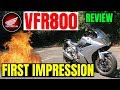 HONDA VFR800 2018 | Review | First impression の動画、YouTube動画。