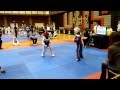 Sparring round 1  world class martial arts championship  master lees yong in taekwondo